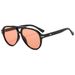 Men's Sunglasses New Aviator Sunglasses Retro Double Bridge Frog Mirror Fashion Advanced All Match Sunglasses For Men And Women_viptrois.com