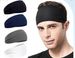 Men's Sports Sweat-Absorbing Anti-Sweat Band Running Fitness Forehead Protector Headband Yoga Hairband_viptrois.com