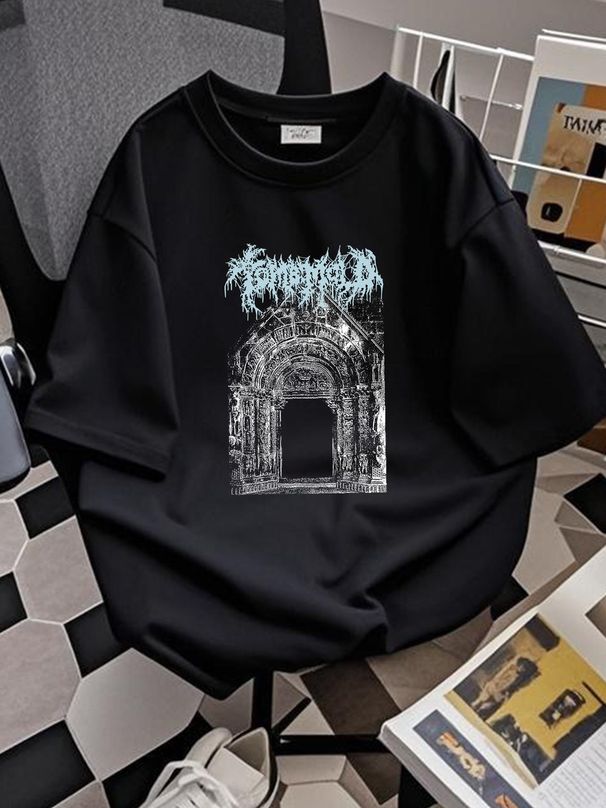 Limited NWT! Tomb Mold The Bottomless Perdition Canada Heavy Metal T-Shirt S-4XL Stylish Graphic Top For Everyday Wear Designer Clothes Soft_viptrois.com