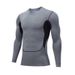 Men's clothing Sports tights men's basketball ball compression long sleeve training fitness clothing running basketball_viptrois.com