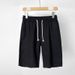 Men's Clothing Shorts Men Summer Thin Cotton And Linen Shorts Men's Beach Pants Ramie Shorts White Casual Big Pants_viptrois.com