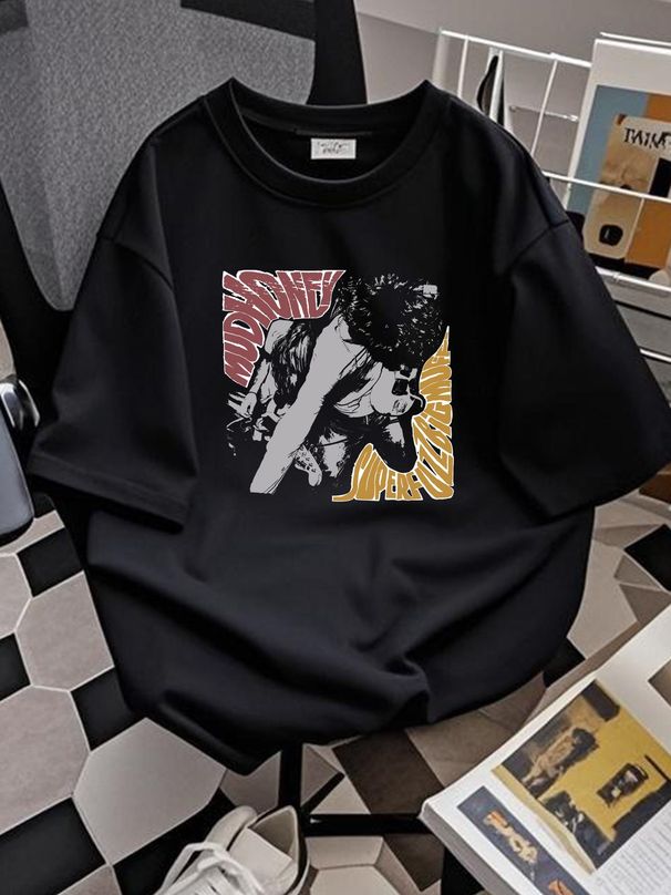 Cotton T-Shirt Mudhoney Superfuzz Bigmuff Tee Mark Arm Dan Peters Steve Turner Designer Clothes Graphic Summer Stretched Homme Soft Comfortable_viptrois.com