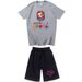 Men's Clothing Casual Short-Sleeved Shorts Suit Manana Sera Bonito Letter Print T-Shirt Suit_viptrois.com