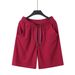 Men's Linen-Cotton Drawstring Shorts – Breathable Summer Casual & Beach Pants (S-XXXL, Relaxed Fit, Quick-Dry, Machine Washable)_viptrois.com