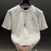 Men's Clothing Spring Men's Short Sleeve T-Shirt Heavy Duty Luxury High End Meteorite Full Rhinestone Crew Neck Custom Top For Men_viptrois.com