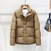 Men's Clothing men and women couple style hoodless jacket men's brand trendy wide version lapel style Silk cotton jacket fashion outer_viptrois.com
