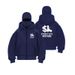 Cross-border Foreign Trade Autumn And Winter Unique Design Double-layer Hooded Zipper Sweater Jacket Trendy Loose Couple Top_viptrois.com