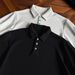 Men's American Retro Turquoise Heavyweight Short Sleeve T-Shirt Cleanfit Summer High-End Cool And Stylish Polo Shirt_viptrois.com