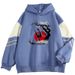 2024 Spring And Autumn New Color Block High-End Cartoon Anime Cool Internet Celebrity Long Sleeve Sweatshirt_viptrois.com