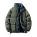 Winter Men's Cotton Jacket, Trendy Brand, Thick Bread Jacket, Warm And Fashionable Stand Up Collar Youth Jacket_viptrois.com