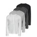 Henry Collar Solid Color Long-sleeved T-shirt Men's Autumn Simple Loose Bottoming Shirt Korean Version Casual Versatile T-shirt_viptrois.com