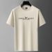 Men's Clothing Short Sleeved Men's Summer Cotton Men's Student Loose Large Size Half Sleeved Bottoming Shirt Cross Border Foreign Trade Wholesale_viptrois.com