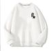 Hong Kong Style Retro Sweater Men's Spring And Autumn Couple American Heavy High Street Ins Tide Loose Velvet Thickened Winter Clothing_viptrois.com