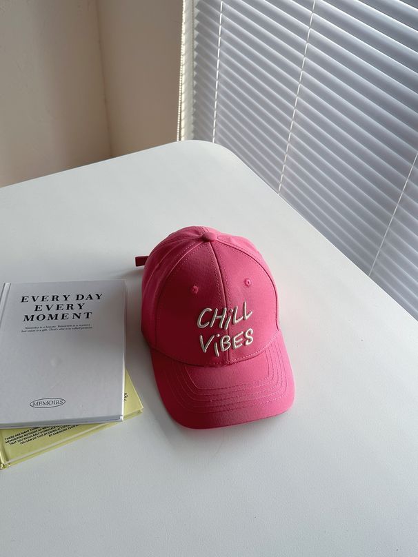Children's Duck Tongue Spring Autumn Thin Boys Girls Baseball Letter Embroidered Hat Baby Sunshade and Sunscreen Korean_viptrois.com