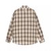 Men's Clothing Street Rock Character Print Plaid Long Sleeved Shirt Spring And Autumn New Retro Casual Versatile Shirt Jacket_viptrois.com