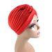 elastic women's headscarf hat soft base head cover chemotherapy headscarf Bennie Twisted India_viptrois.com