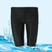 Banfi's new imitation sharkskin mid-leg competition men's swimming trunks men's swimsuit five-point swimming trunks competitive swimming trunks_viptrois.com