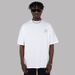 Heavy High Street Trendy Brand T-shirt Short-sleeved Men's Enlarged Five-quarter-sleeved Pure Cotton Couple Printed Men's Clothing Summer_viptrois.com
