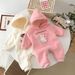 Baby clothing Baby clothes winter clothes for boys and girls baby full moon clothing crawling suit plus cashmere warm suit newborn onesie tide_viptrois.com