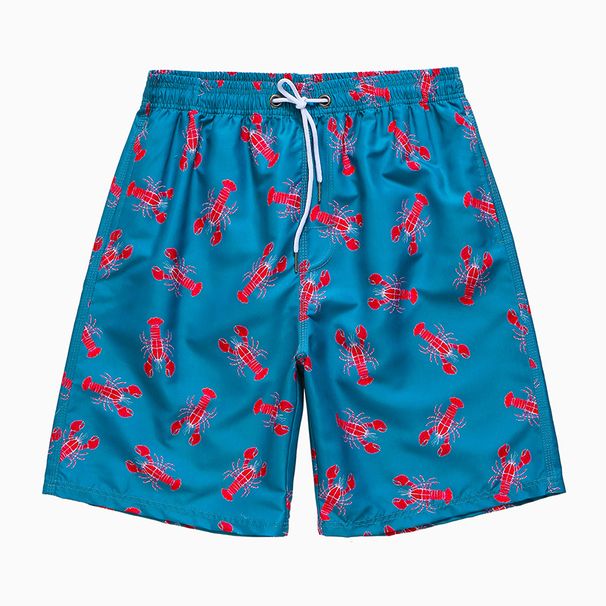Men's Quick-Dry Four-Quarter Loose Couple For Beach Vacation Hot Spring Five-Quarter Cargo Shorts_viptrois.com