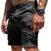 Men's Clothing Foreign Trade Summer European Size Outdoor Solid Color Multi Pocket Versatile Shorts Men's Retro Workwear Shorts_viptrois.com