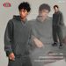 Pure Pure BE Clothing 2025 Autumn Winter Foreign Trade Trendy Brand Cool Heavyweight Washed Retro Hoodie Men's Fleece Lined Hooded_viptrois.com