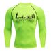 Men's Clothing Compression Long Sleeve Shirt Black Fitness T Shirt Men's Muscle Quick Drying Fitness Sportswear Sun Protection Sports Close Fitting_viptrois.com