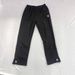 Unisex Retro Street Trend Hip Hop Casual Elastic Waist Zipper Loose Solid Color Sports Casual Pants_viptrois.com