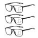 Fashion Multifocal Progressive Reading Glasses TR90 Frame Men Women Anti-blue Light Sports Eyeglasses Ultralight Bifocal_viptrois.com