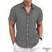 Retro Men's Summer Shirt Loose Fit Student Style Niche Design Fun New Outerwear Top Hong Kong Inspired_viptrois.com