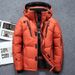 Down Cotton Clothes Men's Short Jacket Jacket Removable Hat Youth Thickened Fashion Cold Clothing Jacket_viptrois.com