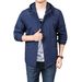 Men's UPF 50+ Sun Protection Hoodie – Lightweight & Breathable Outdoor Jacket For Fishing, Hiking & Summer Travel (Black, Navy, Grey)_viptrois.com
