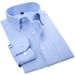 Men's Clothing Summer Shirt Men Spring And Autumn Fashion Men Youth Solid Color Shirt New Style Casual Simple Blue Long Sleeve Solid Color_viptrois.com