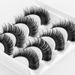 Lash extension set Thick False Eyelashes 4 pairs of natural fiber eyelashes Curl eyelashes_viptrois.com