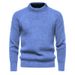 Men's Clothing Retro Thick Sweater Men's Vintage Knit Sweater Winter Warm Thick Cable Pullover Retro Style Casual Turtleneck Wool Blend_viptrois.com