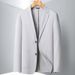 Men's Clothing Men's casual suit spring and autumn linen light luxury business single western middle aged and young single breasted trendy suit jacket_viptrois.com