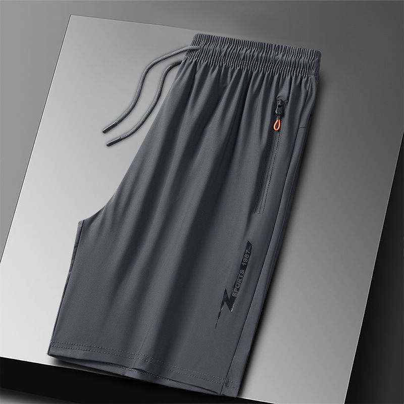 Men's Clothing New Men's Shorts Quick Drying Ice Silk Shorts For Outdoor Sports Cool Pants_viptrois.com