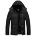 Heavyweight Fleece-Lined Winter Coat For Men - Extra Warm Oversized Parka With Detachable Hood (XXXL-XXXXXL, Black)_viptrois.com