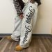 2025 Street Men's Print Straight Pants American Hip Hop Fashion Casual Pants Gothic Harajuku Retro Loose Sports_viptrois.com