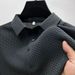 Men's Cool Breathable Polo Shirt Short Sleeve Casual T-Shirt With Collar For Summer_viptrois.com