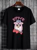 Furby Womens Fashion T-Shirt Furby Strawberry Top Tee S-XL Official Summer Top For Everyday Wear Streetwear Homme Unisex Graphic Stylish Casual_viptrois.com