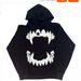 American Style Men's Loose Fit Niche Pullover Shirt Outerwear Cool Hooded Sweatshirt_viptrois.com