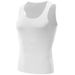 Men's Clothing Men's Sleeveless Vest Pure Cotton Sports Swing Tank Top Versatile Loose Fit White Undershirt For Middle Aged And Elderly_viptrois.com