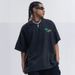 Men's Clothing National Trend Style Letter Printing Men's Pullover Washed Short Sleeved Printed T Shirt Wholesale Wish_viptrois.com