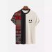Men's Clothing Summer New Casual Men's Wear 3d Effect Color Short Sleeved Fashionable Round Neck Men's T Shirt_viptrois.com