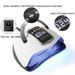 X11MAX Large Space Lamp 220W Quick LED Intelligent Induction Drying UV Nail Phototherapy Machine_viptrois.com
