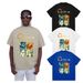 Summer Short-sleeved T-shirt Men's T-shirt Half-sleeved Loose Top_viptrois.com
