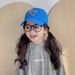 Children's girl's duckbill quick drying new puppy baseball stylish little girl sunshade hat, spring and summer styles_viptrois.com