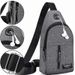 Men's Chest Bag Waist Bag Messenger Bag Can Hold Headphones Multifunctional Travel Shoulder Bag Casual Business Bag_viptrois.com