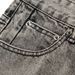 American Smoke Gray Fringed 507 Version Retro Y2k Street Casual Cement Gray Trousers Cleanfit Jeans_viptrois.com